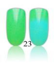 23SN termohybryda Sunny Nails 6ml - (brokat) zielony-turkus termiczna